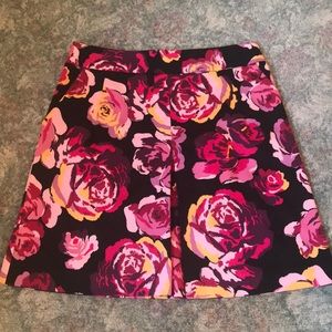 Express floral skirt